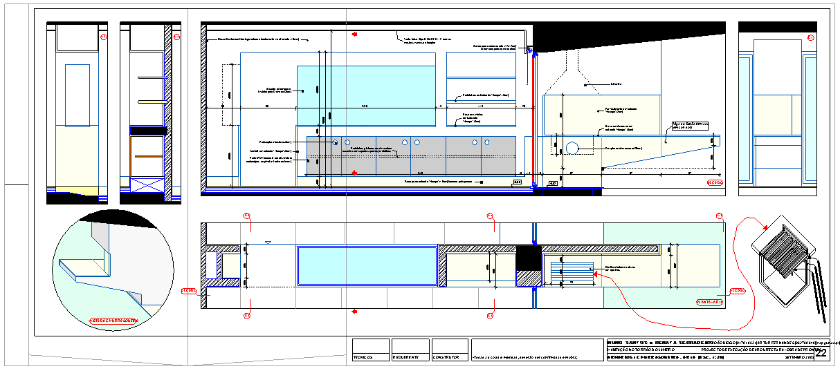 F22 - Armários da Sala de Jantar / Dinning Room Closet and niches