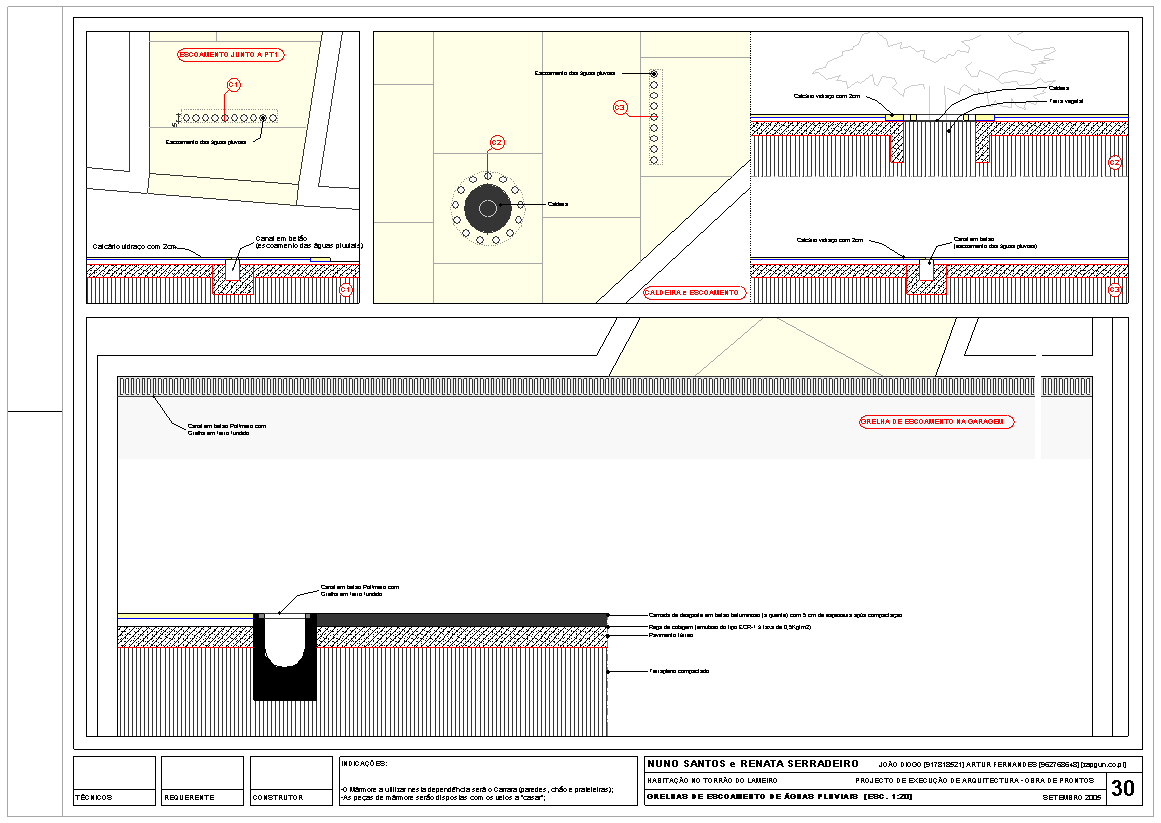 F30 - Grelhas Exteriores de Pavimento / Exterior Pavement Grates
