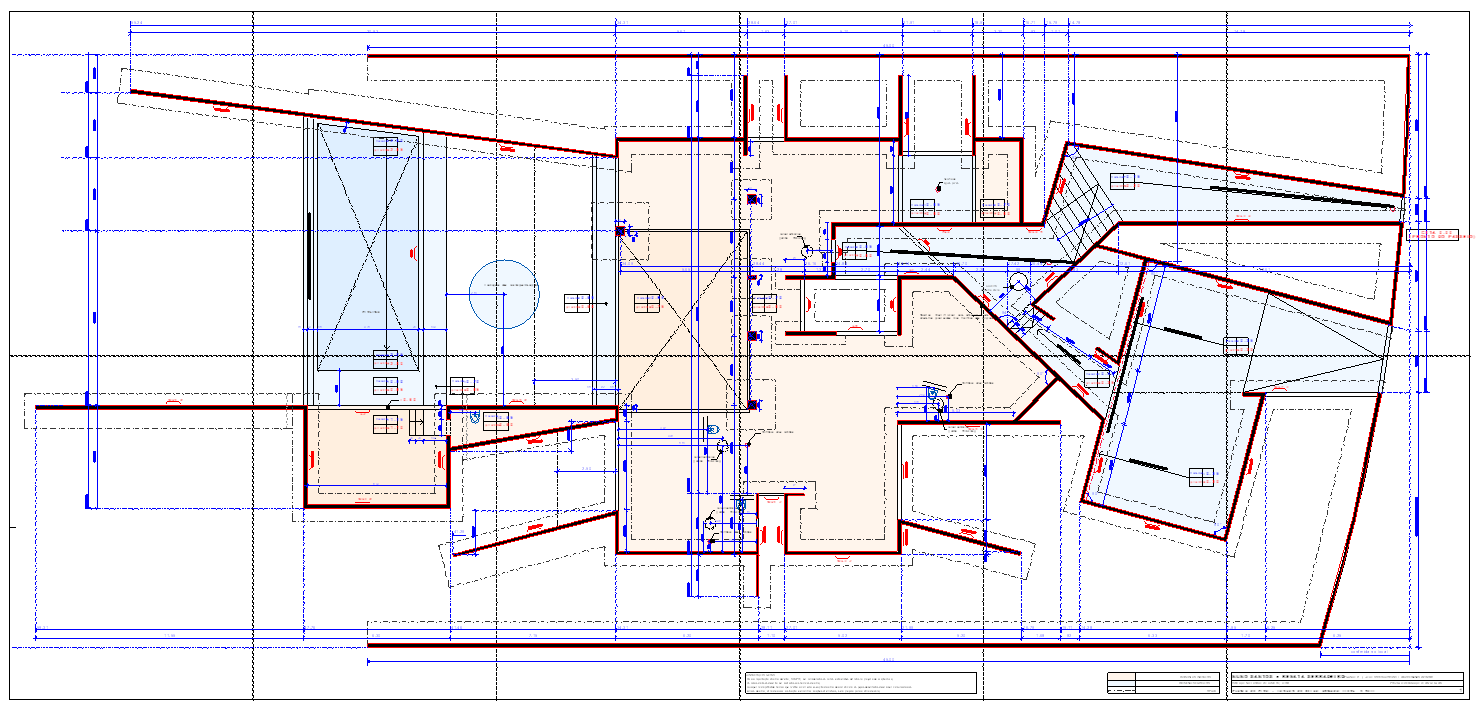 F1 - Planta de Piso (estrutura) / Floor Plan (structure)