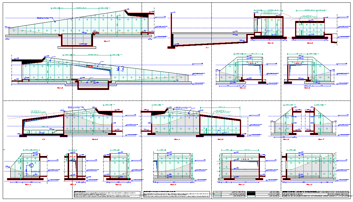F7 - Planimetrias dos muros e paredes  / Walls Elevations